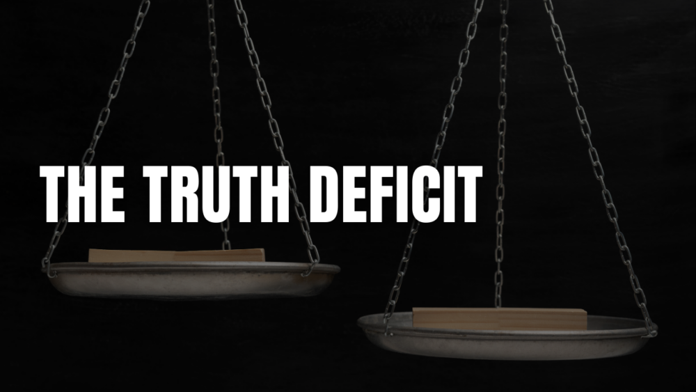 The Truth Deficit Image