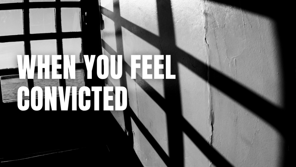 When You Feel Convicted Image